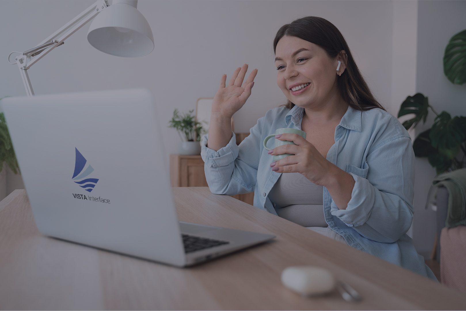 VISTA advisor on a monthly check-in call with a client